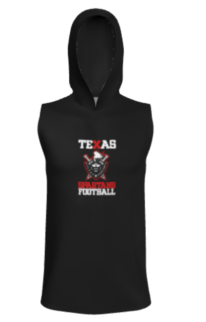 Spartan Sleeveless with Hood