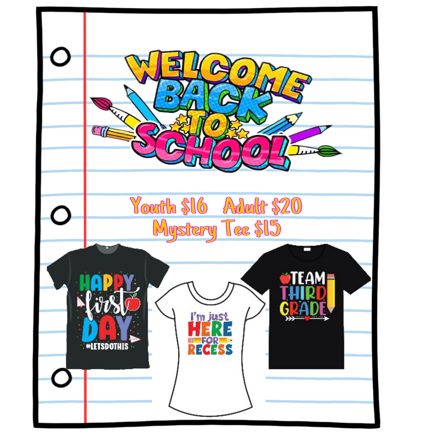 Back To School Shirt