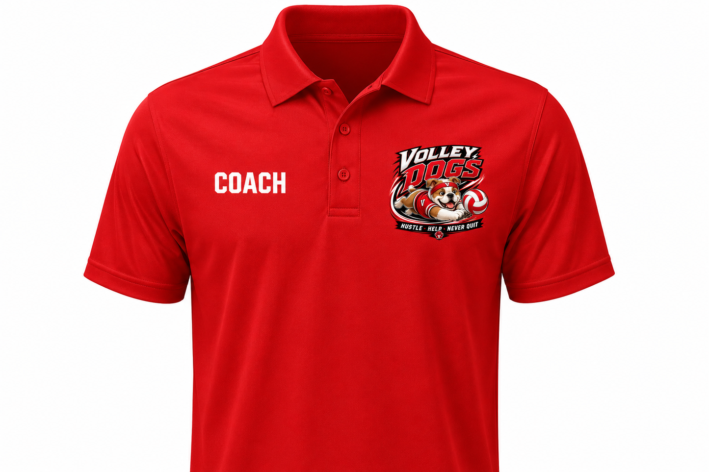 VolleyDog Coaching Polo
