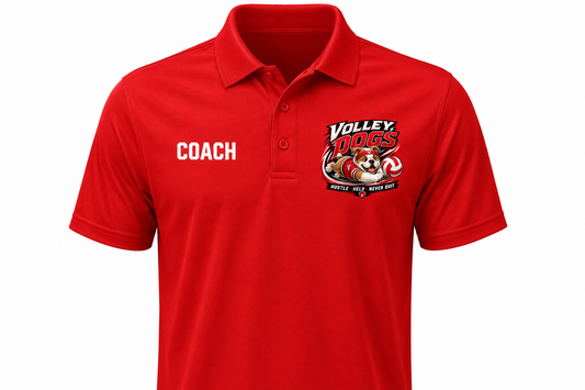 VolleyDog Coaching Polo